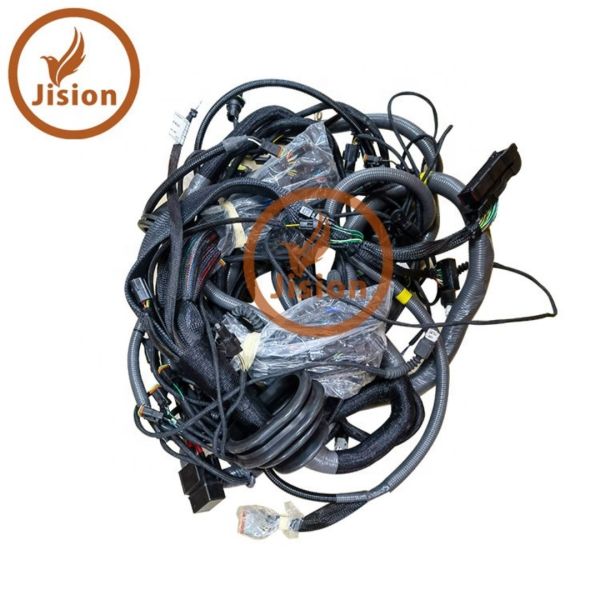 JISION EC210B EC210 Full Wiring Harness 14640517 14631808 20886142 14623523 14535285 14633283 14632596 Excavator Spare Parts 6