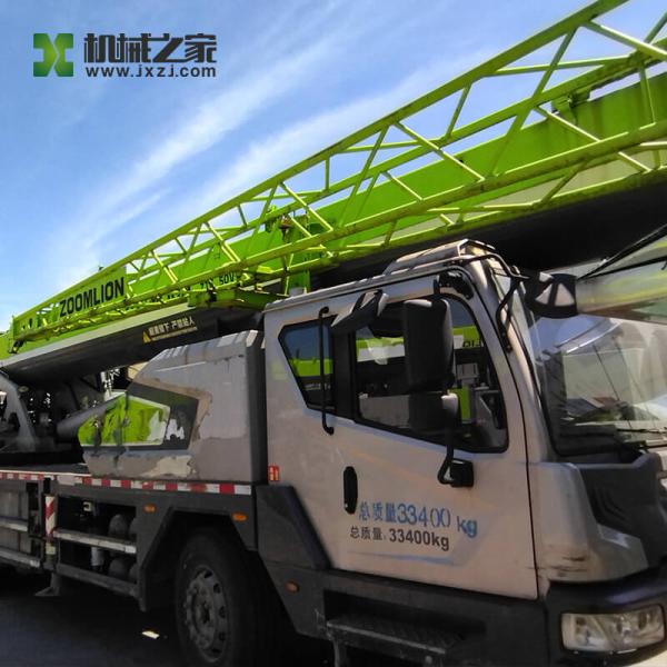 QY25V Zoomlion Camión usado Grúas 25 Ton Grúa de segunda mano