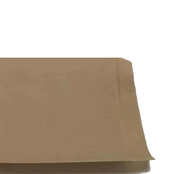 Food Kraft Pinch Bottom Paper Bags For Bread Donut Cookies With Transparent Window