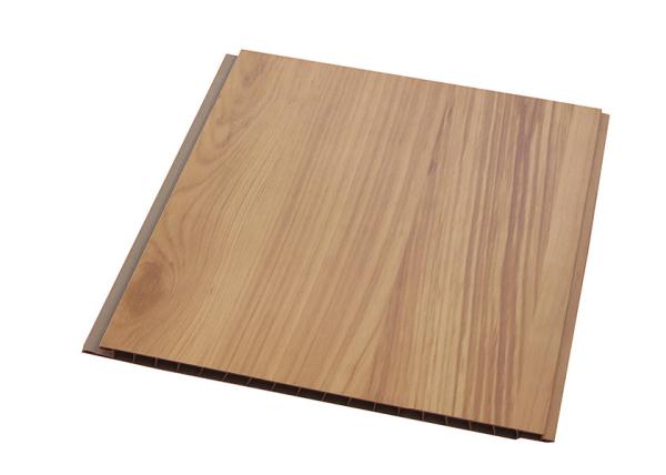 Strip PVC Bathroom Wall Panels / Laminated Wall Panels For Home