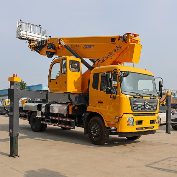 GKS45 45m Dongfeng High altitude maintenance truck mounted aerial work platform