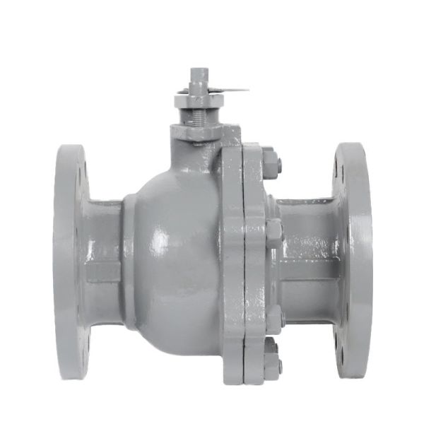 Manual Operate ANSI150 DN100 PN16 4 Inch WCB Double Flange Type 2 Way 2pcs Flange Ball Valve