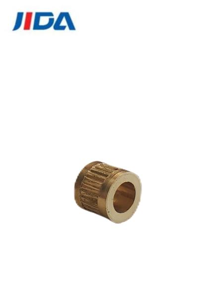 Embossed Copper Brass Sleeve Threaded Insert Nut SGS Certificated