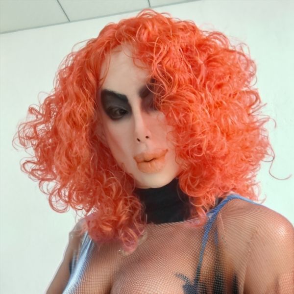 Latex Fantasy Mask for Theatrical Use - One Size Fits Most and Lightweight at 280g