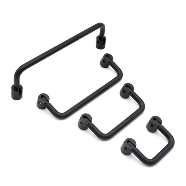 Minimalist Wardrobe Pull Handle 40mm Hardware 90 Degree Folding