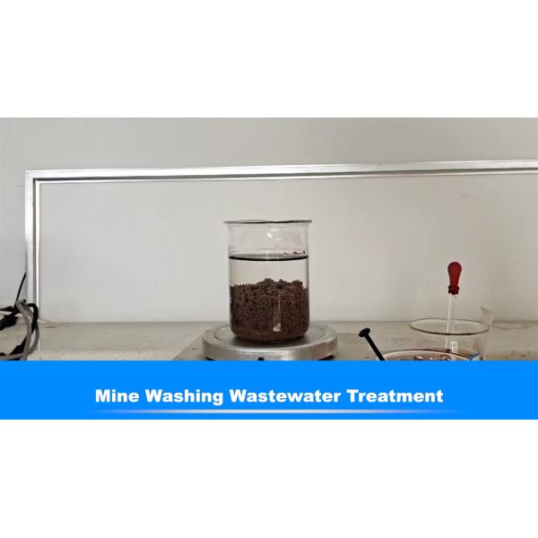 Mine Washing Bluwat Cationic Polyacrylamide Wastewater Treatment Flocculation