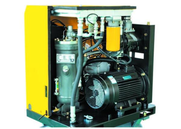 High Efficient 10 Hp Screw Compressor Machine Belt Drive 0.79- 1.15 M³/Min