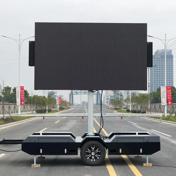 High Definition IP65 LED Car Display P4 320mm X 160mm Module Size For Outdoor Advertising