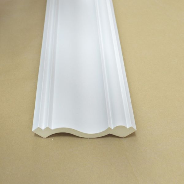 GC-83031 170mm High Quality Delicate Beautiful Polyurethane Plain Crown Interior Decorative Cornice Moulding Baseboard Skirting Board