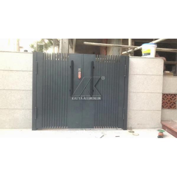 Decorative Courtyard Entrance Aluminum Door Profile For Garden