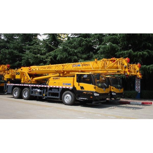 Mobile Truck Mounted Boom Crane / Energy Efficient Hydraulic Truck Crane