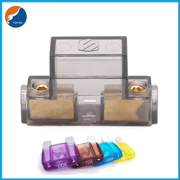 Покрытое золотом доработанное аудио автомобиля патрона предохранителя MAXI-3 лезвия никеля автомобильное