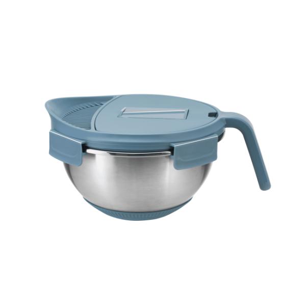 Multifunction Borosilicate Glass Salad Bowl