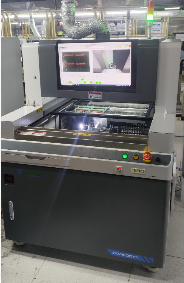 5.5KW High Precision Selective Wave Soldering Machine With N2 Protection For PCB Soldering System