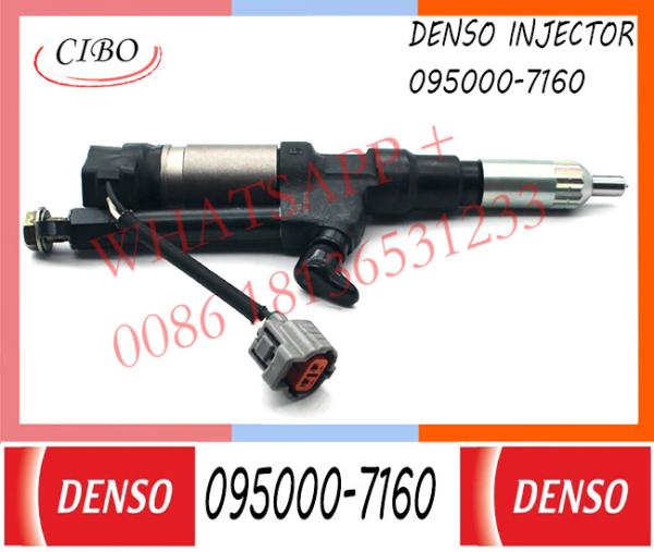 injetor de alta pressão do motor 095000-7160 para Mazda com sistema ferroviário comum