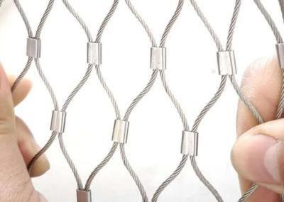 316 Stainless Steel Mesh Balustrade Wire Mesh 3mm Anti Dropping Mesh