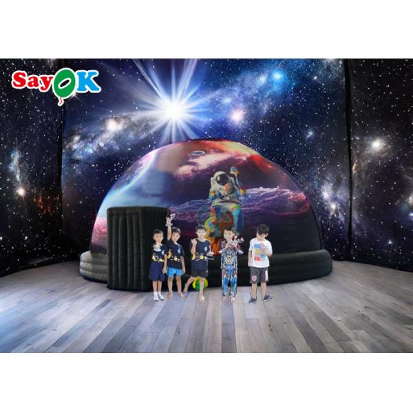 32.8ft Astronautic Inflatable Planetarium Projection Dome Tent Black Projection Tent For School