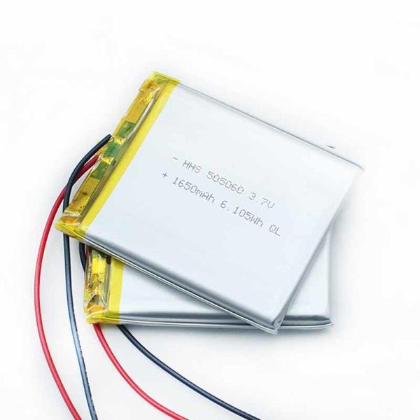 1C Discharge 3.7V 1650mAh Lipo Polymer Battery Pack PL505060