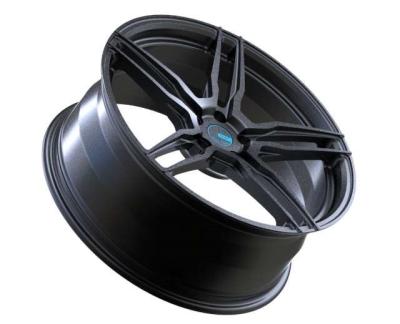 Matt Grey Racing Forged Wheels BMW uma roda da liga da parte