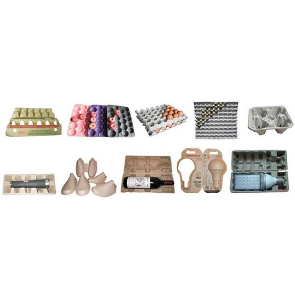 Поднос плодоовощ делая машину подноса пульпы используя рециркулированную бумагу, 1200Pcs/h