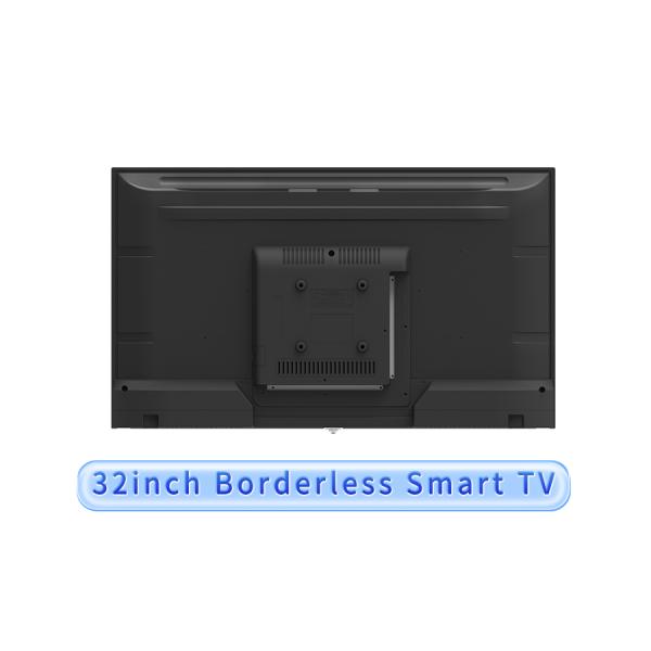 OEM/ODM 32inch Borderless Smart TV -  A+ LCD Panel Ultra Slim Bezel 2K/4K UHD Display Commercial Sizes TVs