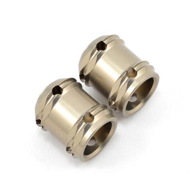 O CNC do costume 0.05mm da precisão girou a parte do corpo concêntrica do botão dos componentes