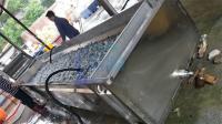 Máquina de limpieza de burbujas de mariscos totalmente automática línea de procesamiento de limpieza de alimentos Máquina de limpieza de conchas multifuncional