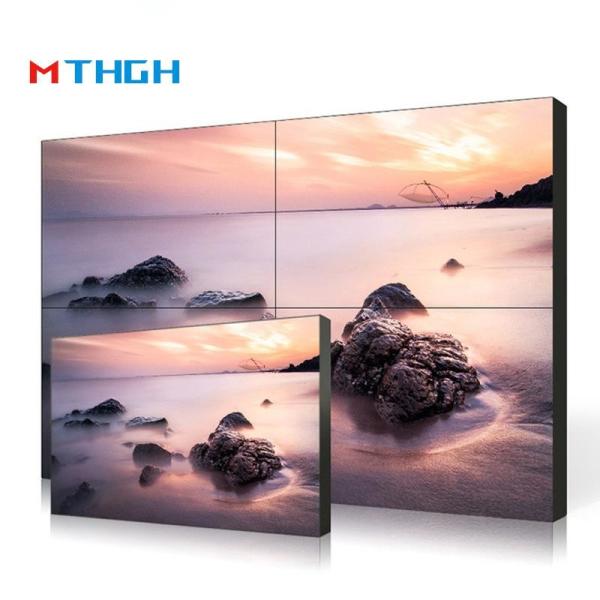 75 Inch LCD Video Wall with 72% Color Gamut and 3.5mm Seams for Seamless Display