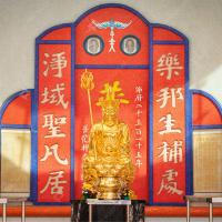 1.8M Estatua de Buda sentado de bronce alto de hojas de oro Estatua de Buda de bronce
