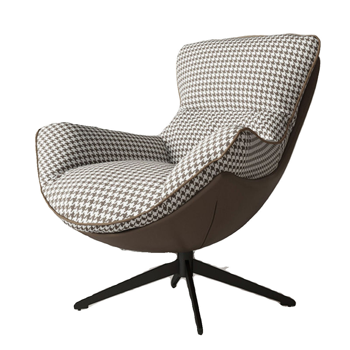 2025 New Single Seat Swivel Recliner Eggshell Modern Design Bedroom Use Living Room Lounge Chair