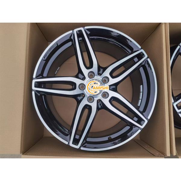 ET43 8J Mercedes E Class 19 Inch AMG Alloy Wheels 5 Double Spoke