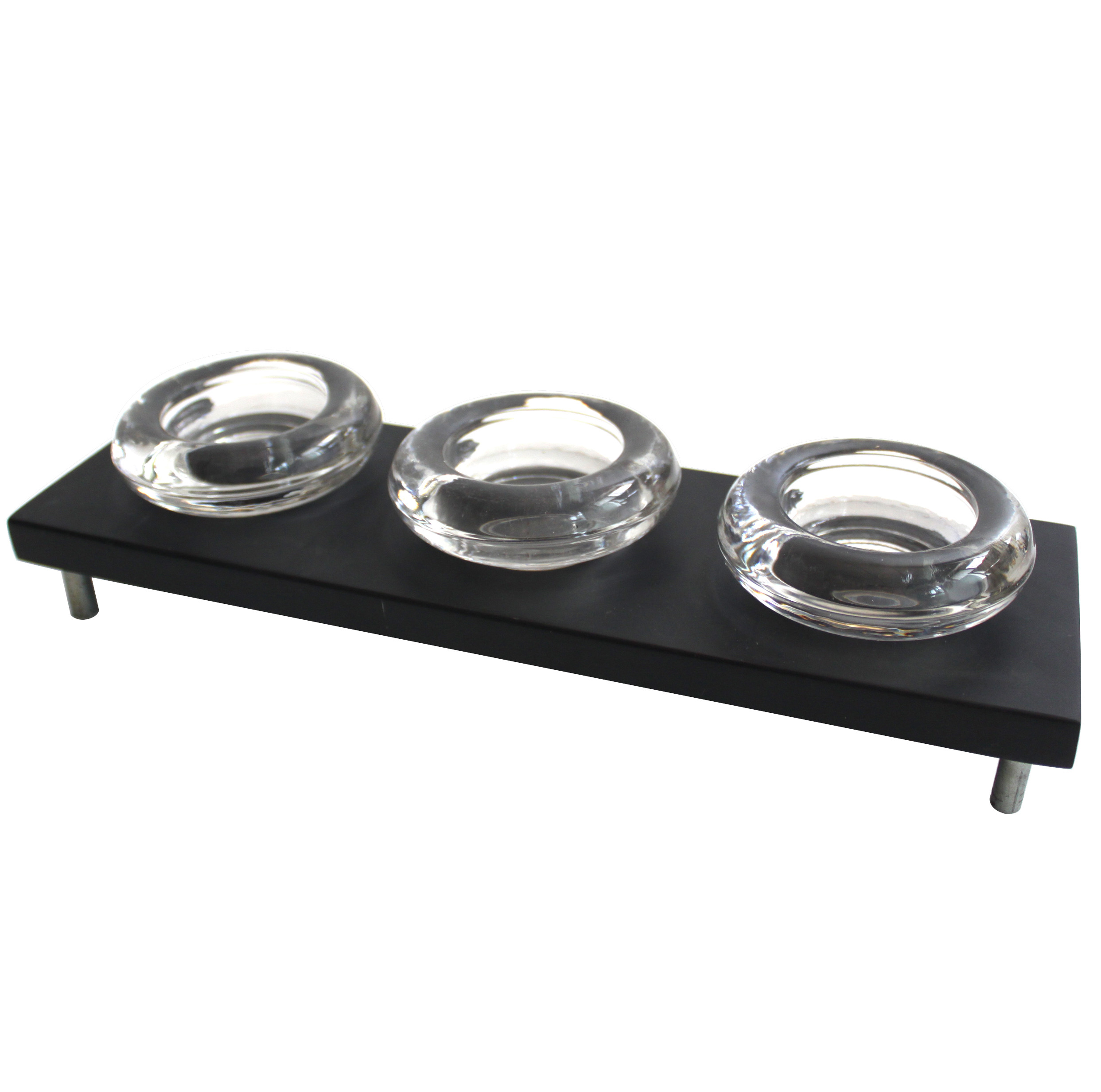 Glass Candle Holders
