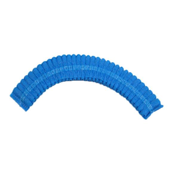 CE ISO13485 Ouble Elastic Clip 12gsm Disposable Mob Cap