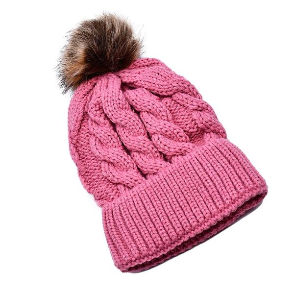 58cm circunferência bonés de malha chapéus Jacquard chapéus de inverno elegantes para senhoras