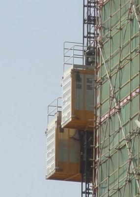 Grua de levantamento modular do material de construção 22kw de SC200-200 KP-B06
