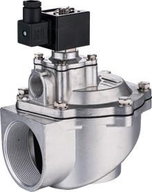 Tipo ângulo direito remoto de ASCO de válvula de solenoide DN60 do jato do pulso para o produto químico