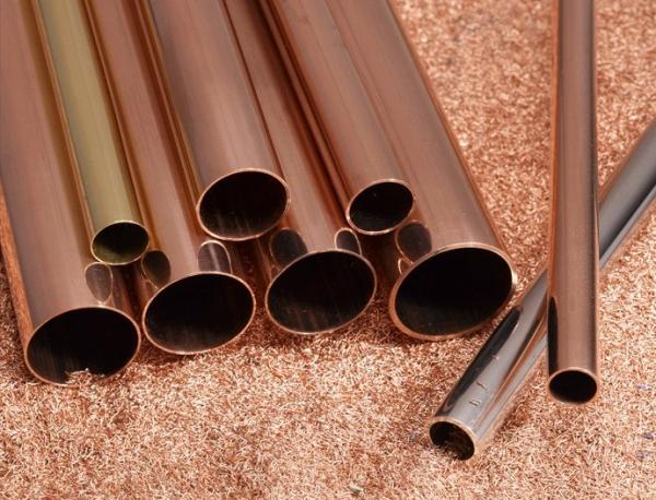 Durable Recyclable Copper Metal Pipe 3 Inch 1/2 Inch 15mm For Air Condition