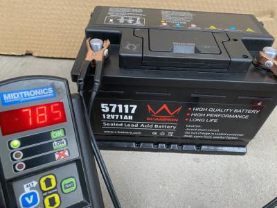 Bateria acidificada ao chumbo do caminhão do carro do Agm 12v 70ah do UL 6FM70