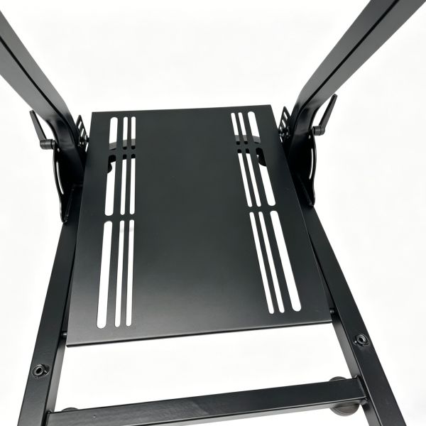 Adjustable Metal Frame Racing Simulator Cockpit For Thrustmaster Steering Wheel