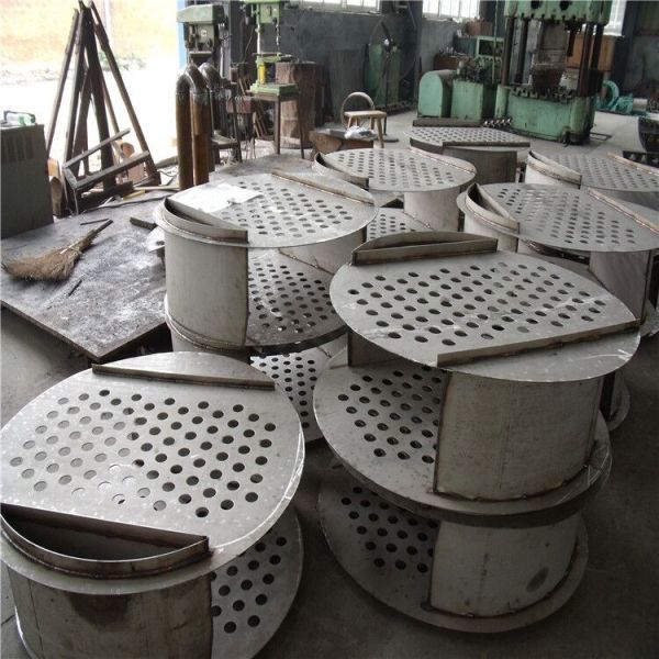 Metal Duplex Titanium PVDF PP ABS Bubble Cap Tray PT Test