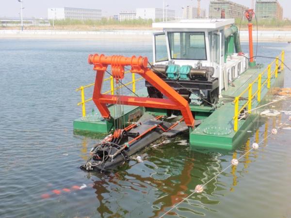 200mm 800 M3/H Cutter Suction Dredging Ship With Cummins Marine Engine