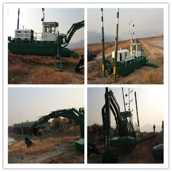 Diesel Amphibious Multipurpose Dredger with 8/3 inch Pump