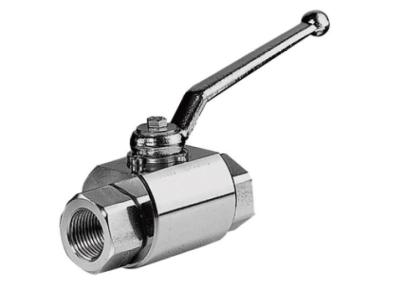 High Pressure Straight Through Ball Valve With Drain DN50 316Ti Stainless Steel RHK