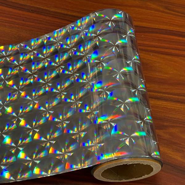 Moisture Proof Bopp Lamination Film Roll With Holographic Film / Multiple Extrusion