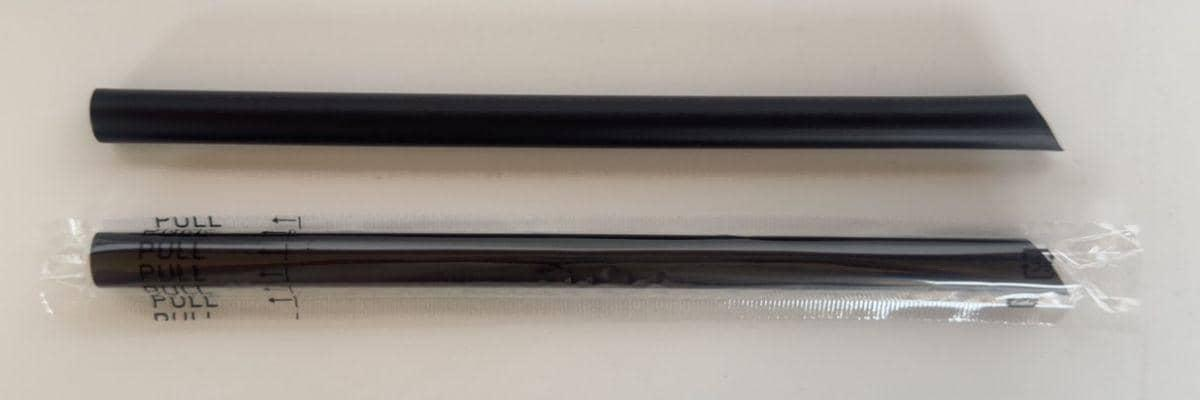 12x210mm Boba Plastic Straw, Disposable Catering Supplies Sharp Tip