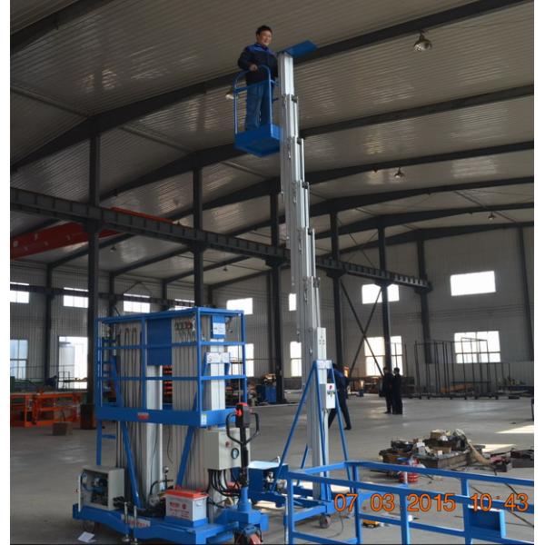 Электрическая телескопичная по вертикали гидровлическая обязанность 6m 100kg света оборудования подъема человека