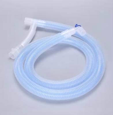 Circuit de respiration coaxiale pour animaux jetable EVA ondulé pour anesthésie vétérinaire