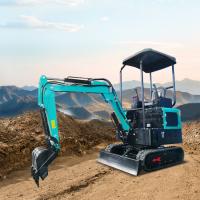 Refrigerar de água Mini Excavator Machine 22,1 quilowatts da cor personalizada