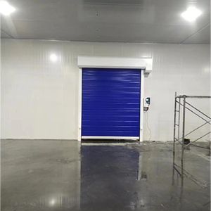 Industrial High Speed Insulated Doors 380V 220V For Indoor Energy Saving Passage