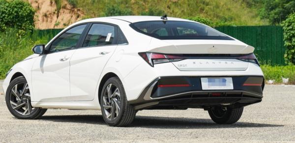 2023 Elantra 1.5L CVT GLX Édition Élite Benzine voiture Blanc Noir
